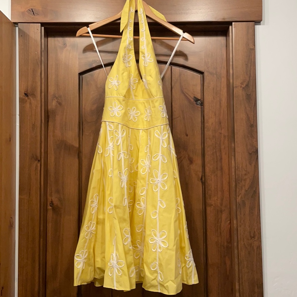 Lilly Pulitzer Yellow Sundress Size 2